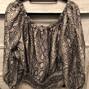 MICHAEL Michael Kors Peasant Blouse